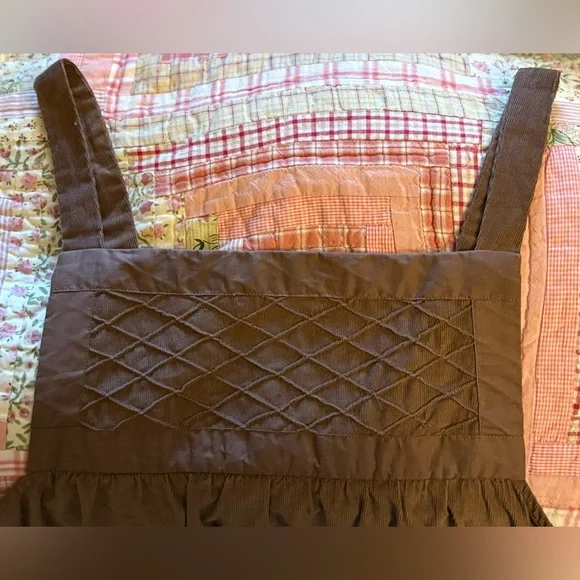 Neuflora Owensboro 100% Cotton Homestead jumper dress maxi Size M - Picture 6 of 9